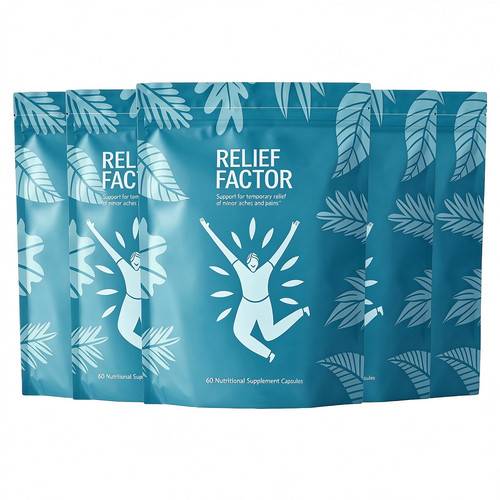 5pack relief factor count - factor, 60