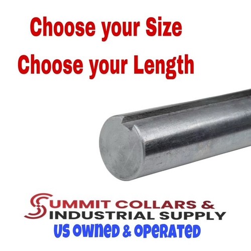 Round keyed shaft 5 8 - shaft, 1/2",5/8"